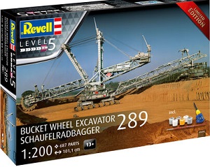 Bucket Wheel Excavator Schaufelradbagger 289 Model Set ขนาด 1/200 ของ Revell