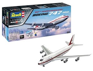 Boeing 747-100 "50th Anniversary"  Ҵ 1/144 ͧ Revell