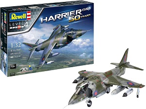 Harrier GR.1 ขนาด 1/32 ของ Revell