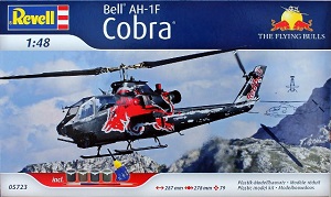 Bell AH-1F Cobra 'Red bull'​คอบร้า ขนาด 1/48 ของ Revell