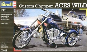 Custom Chopper Aces Wild ขนาด 1/12 ของ Revell w abix