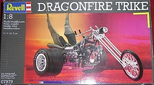 Dragonfire Trike ขนาด 1/8 ของ Revell agez