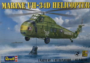 UH-34D Marine Helicopter Ҵ 1/48 ͧ Revell-Monogram