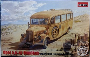 Opel Blitz Omnibus 3.6-47 Type W39 Ludewig Late Ҵ 1/35 ͧ Roden