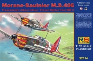 M.S.406 Morane-saulnier Ҵ 1/72 ͧ RSmodel