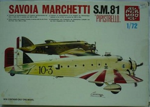 ͧԹ§ Savoia Marchetti SM-81(ICM)  Ҵ 1/72 ͧ Supermodel
