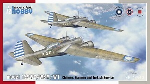model 139WC/WSM/WT 'Chinese, Siamese and Turkish Service Ҵ 1/72 ͧ Special Hobby