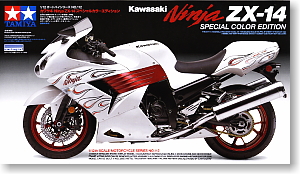 Kawasaki Ninja ZX-14 Special Collar Ed.   Ҵ 1/12 ͧ Tamiya