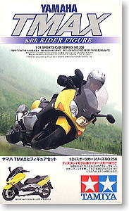 Yamaha TMAX with Rider Figure Ҵ 1/24 ͧ Tamiya