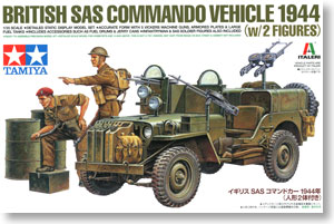 British SAS Commando Vehicle 1944 Ҵ 1/35 ͧ Tamiya