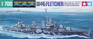 ;Ԧҵ U.S. Navy DD445 Fletcher Ҵ 1/700 ͧ Tamiya 