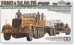 ö¾ҹ German 18T HALF-TRACK FAMO & TANK TRANSPORT 1/35 ͧ Tamiya