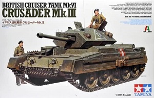 British Cruiser Tank Mk.VI Crusader Mk.III Ҵ 1/35 ͧ Tamiya