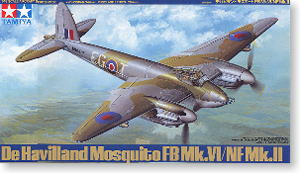 De Havilland Mosquito FB Mk.VI/NF Mk.II Ҵ 1/48 ͧ Tamiya