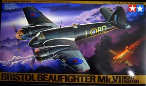 ͧԹѺҧ׹ Bristol Beaufighter Mk.VI Night Fighter  Ҵ 1/48 ͧ Tamiya