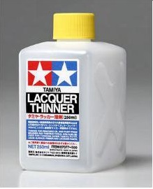 น้ำยาล้างเครื่องมือ Lacquer Thinner ขนาด  250 ml ของ Tamiya