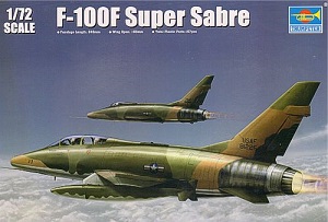 F-100F Super Sabre Ҵ 1/72 ͧ Trumpeter
