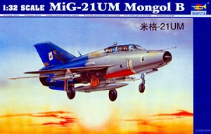 MiG-21UM Mongol B Ҵ 1/32 ͧ Trumpeter