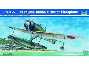 เครื่องบินขับไล่ญี่ปุ่น Nakajima A6M2-N "Rufe" ขนาด 1/24 ของ Trumpeter