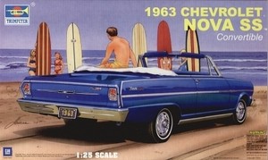 Chevrolet 1963 Nova SS Convertible Ҵ 1/25 ͧ Trumpeter