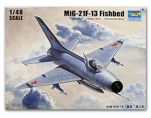 MiG-21F-13 Fished  Ҵ 1/48 ͧ Trumpeter