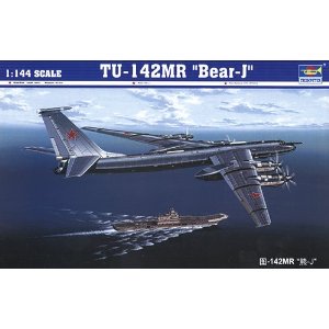ͧԹԴҴ˹ѡ Tu-142MR  "Bear-J" Ҵ 1/144 ͧ Trumpeter