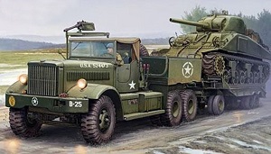 M19 Tank Transporter With Soft Top Cab Ҵ 1/35 ͧ Trumpeter