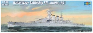 ͻШѭҹԵ Italian Navy Battleship RN Littorio 1941 Ҵ 1/700 ͧ Trumpeter